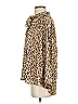 J.Crew 100% Polyester Animal Print Brown Long Sleeve Blouse Size S - photo 5