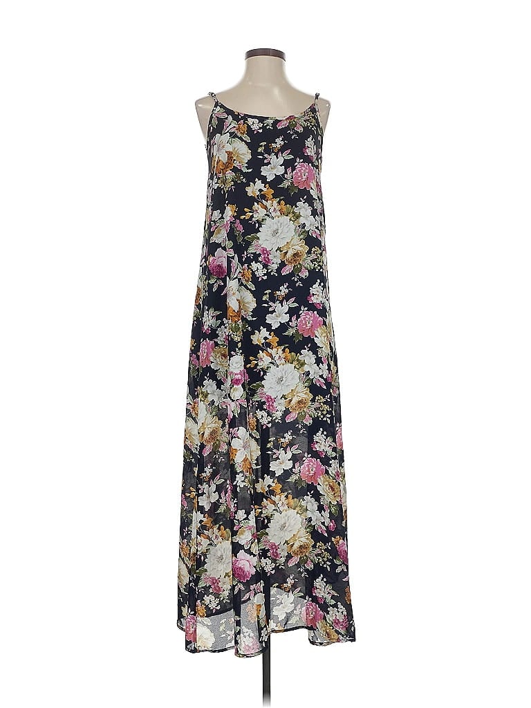 Pre-owned Shein Casual Dress In Black