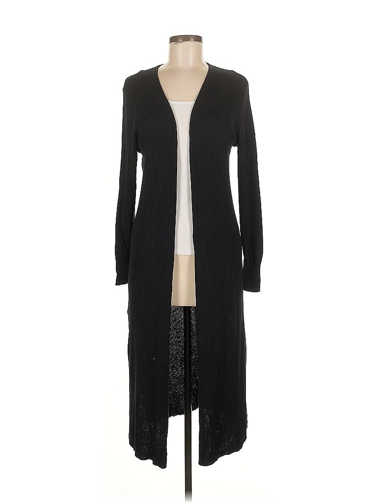 Pre-owned Soft Surroundings Cardigan Sweater In Black