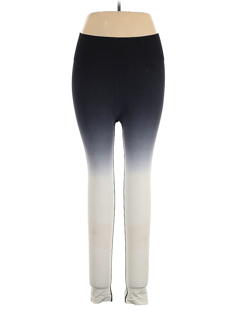 Pre-owned Zyia Active Yoga Pants In Black