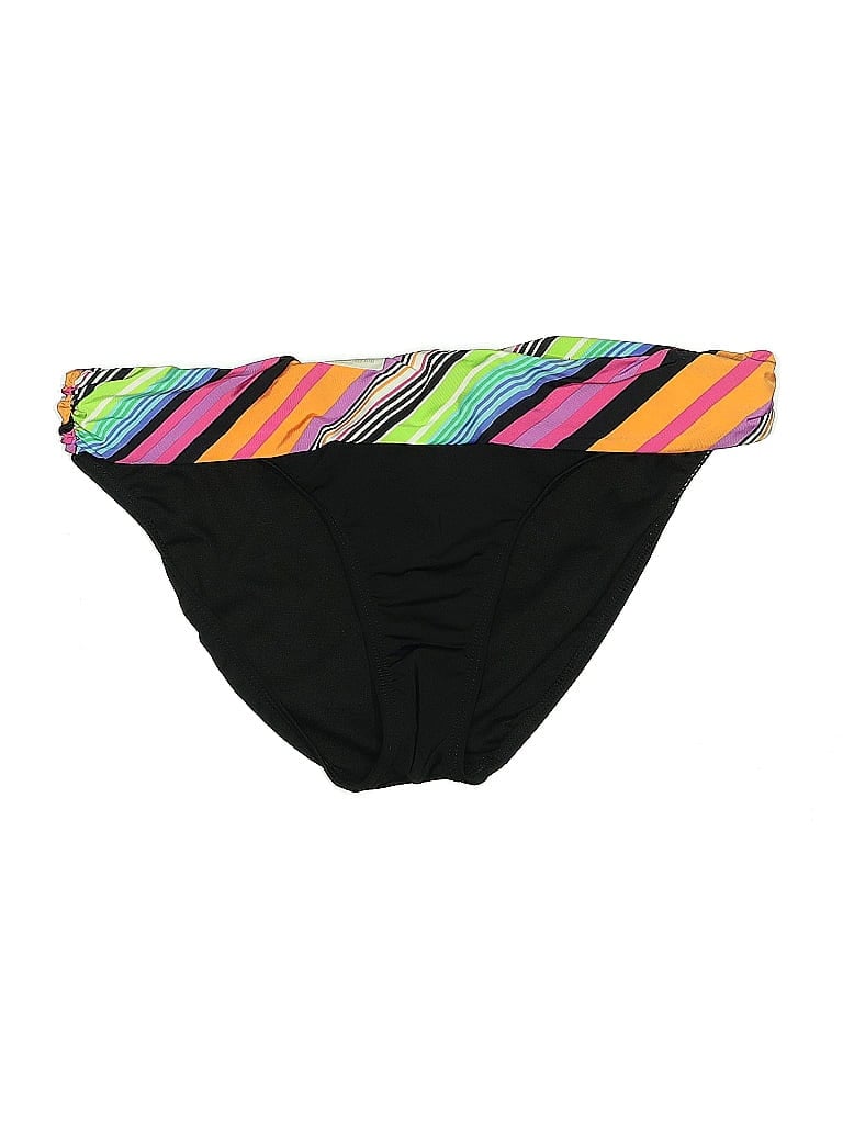 Pre-owned Kenneth Cole Reaction Swimsuit Bottoms In Black