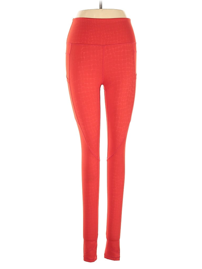 Pre-owned Zyia Active Active Pants In Red