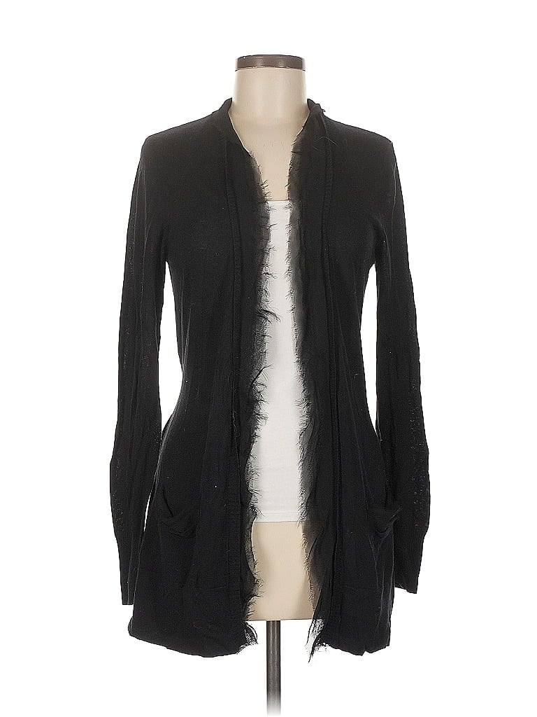 Pre-owned Lc Lauren Conrad Cardigan Sweater In Black