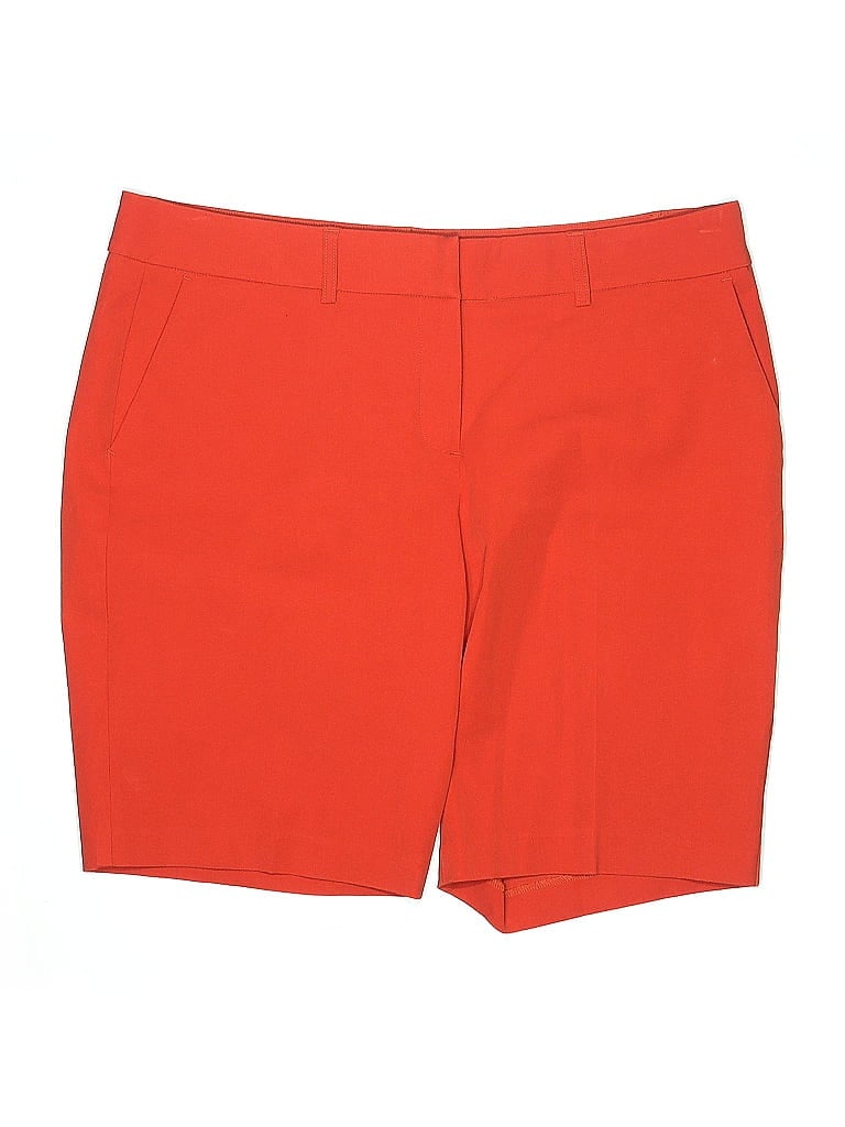 Pre-owned Halogen Shorts In Orange