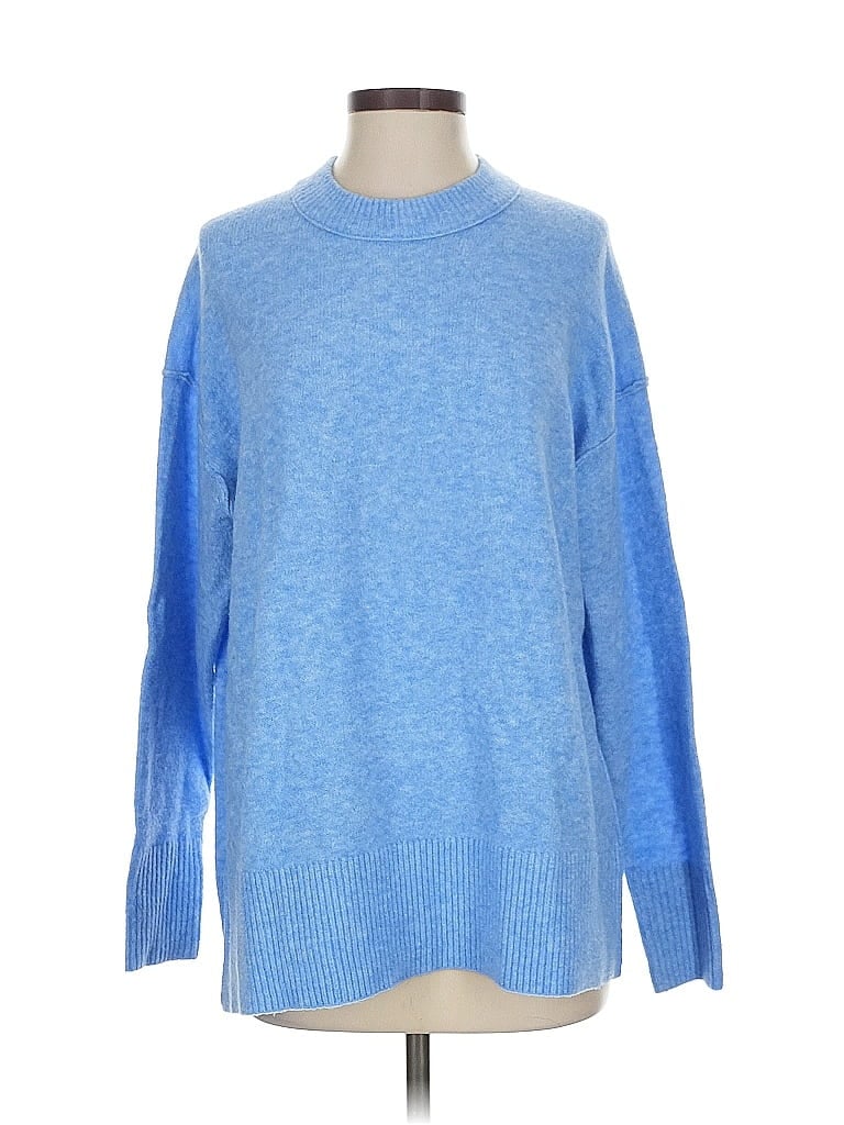 Pre-owned Aerie Pullover Sweater In Blue