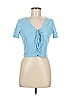 Unbranded Blue Short Sleeve Top Size 8 - photo 1