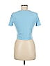 Unbranded Blue Short Sleeve Top Size 8 - photo 2