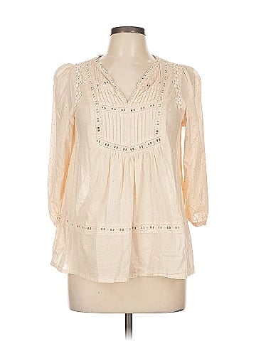 Conscious Collection by H&M 3/4 Sleeve Blouse (view 1)