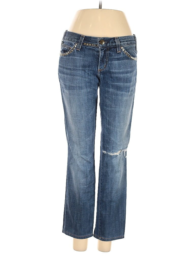 Pre-owned Current Elliott Jeans In Blue