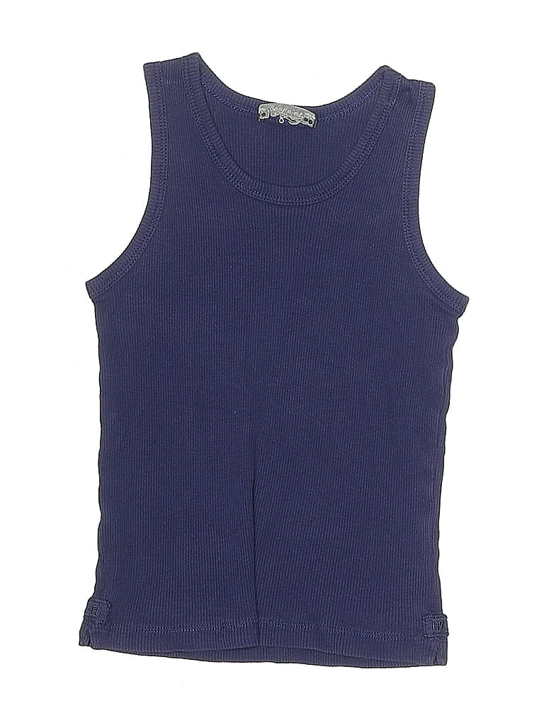 Pre-owned Bonpoint Kids' Sleeveless T-shirt In Purple