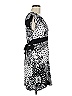 Love Print Black Cocktail Dress Size 9 - photo 4