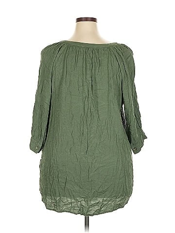 New Directions 3/4 Sleeve Blouse (view 2)