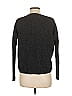Shana Metallic Black Pullover Sweater Size M - photo 2