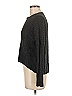 Shana Metallic Black Pullover Sweater Size M - photo 5
