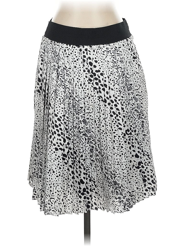 Pre-owned White House Black Market Casual Skirt In Black