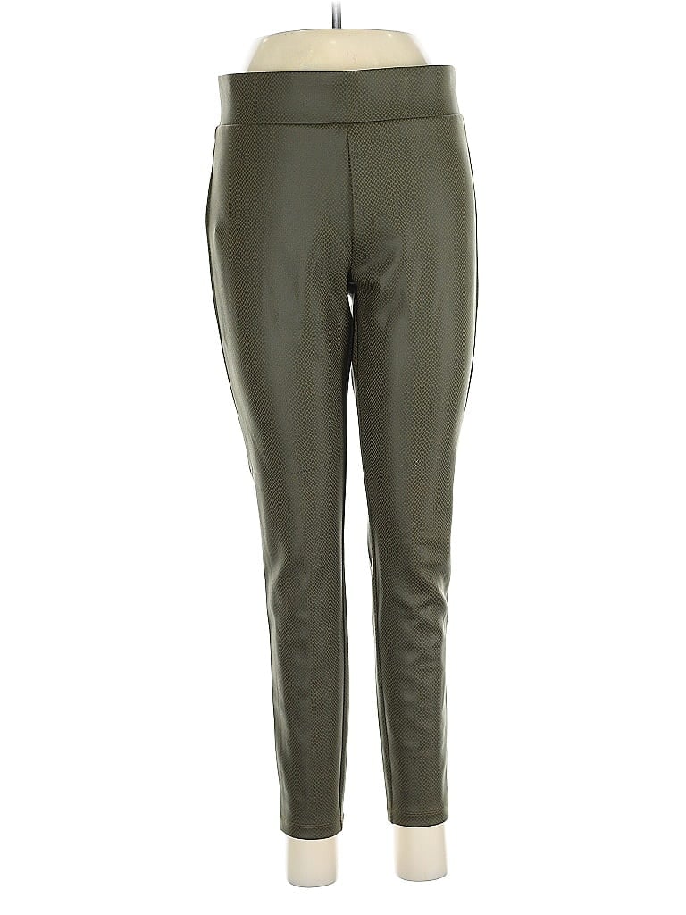 Pre-owned Ann Taylor Loft Active Pants In Green
