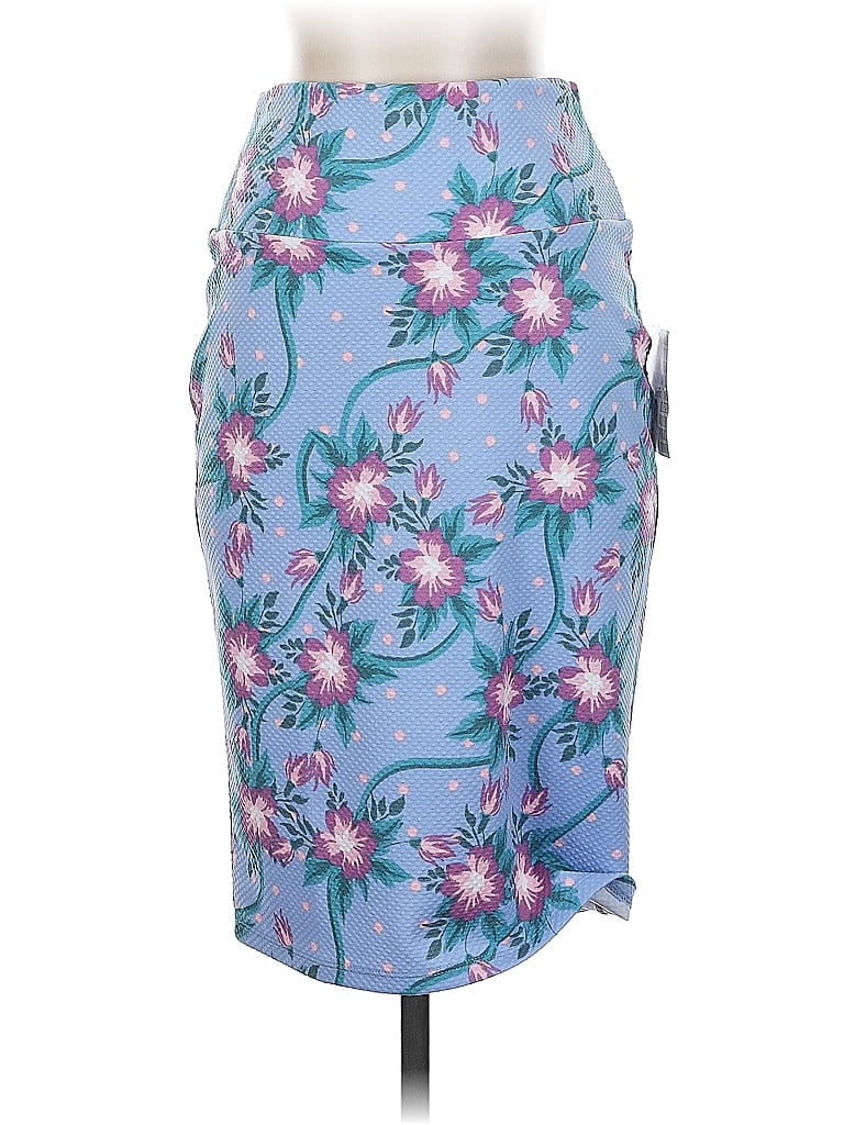 Lularoe Casual Skirt In Blue