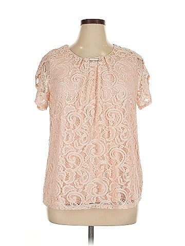 NY Collection Short Sleeve Blouse (view 1)