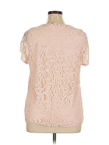 NY Collection Short Sleeve Blouse (view 2)