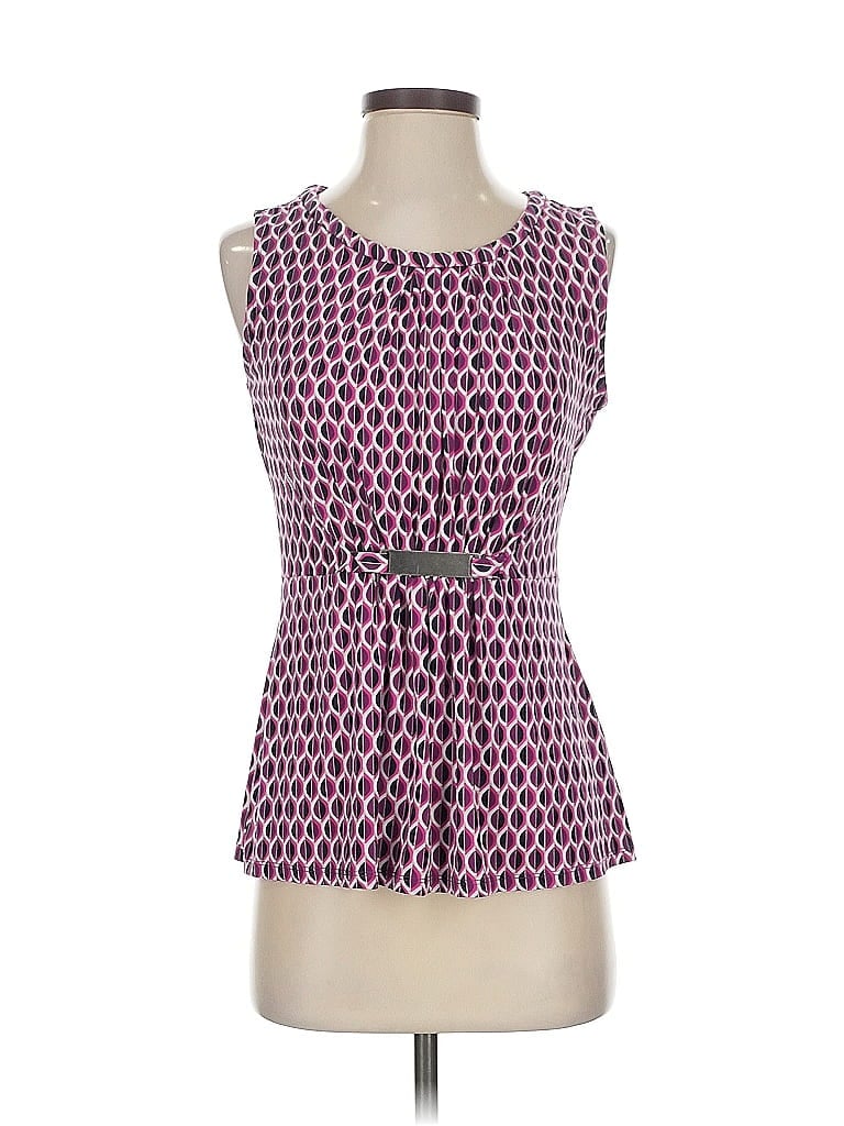 Pre-owned Laundry By Shelli Segal Sleeveless Blouse In Pink