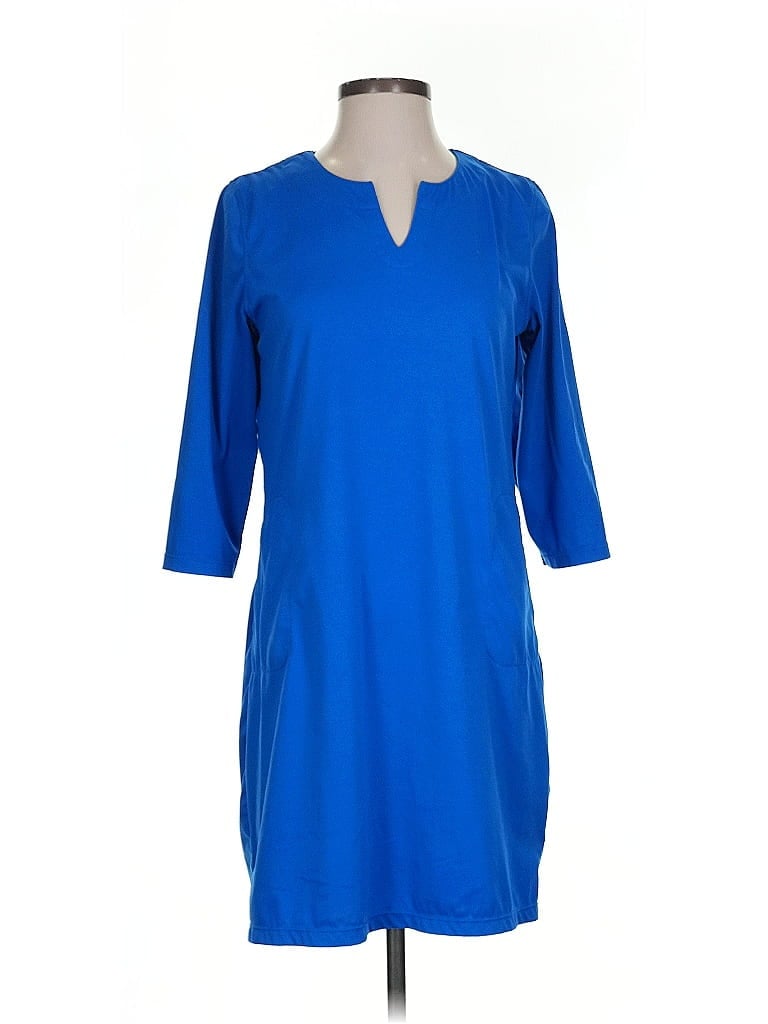 Pre-owned Assorted Brands Casual Dress In Blue