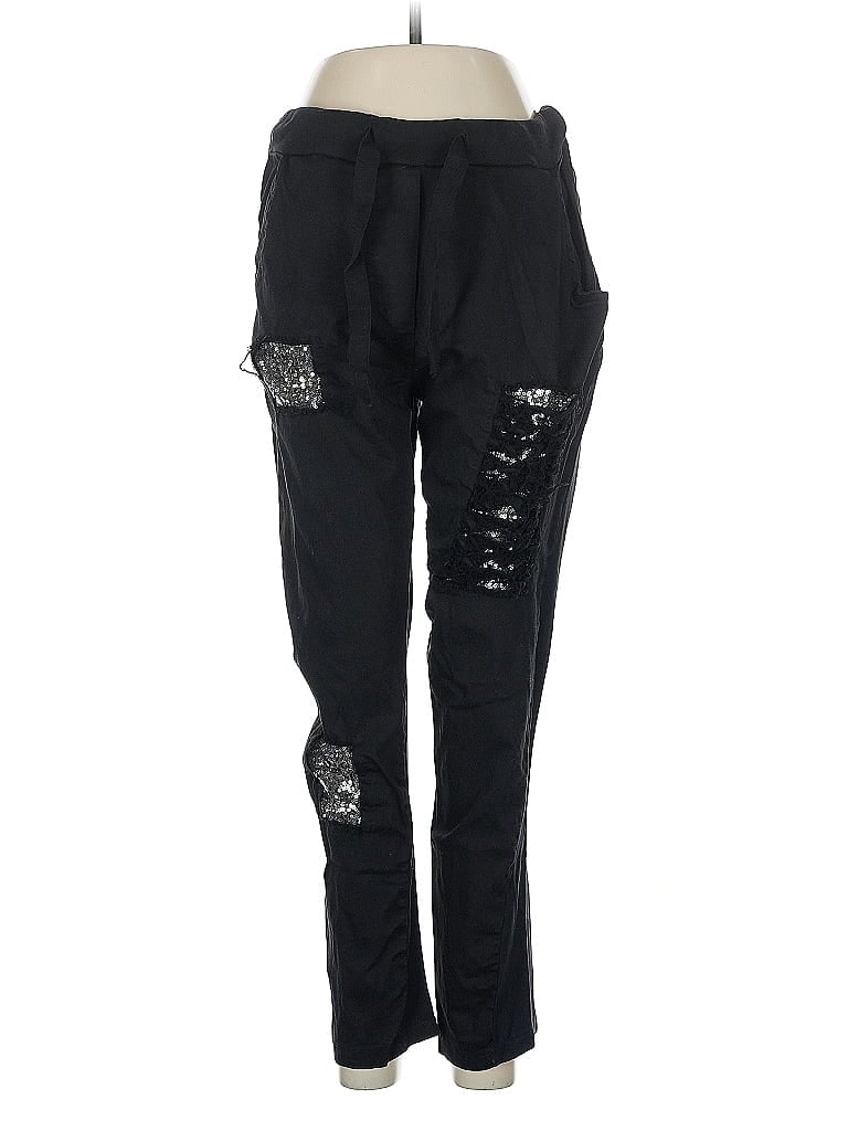 Pre-owned Bella Track Pants In Black