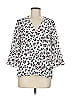 Gibson White 3/4 Sleeve Blouse Size M - photo 1