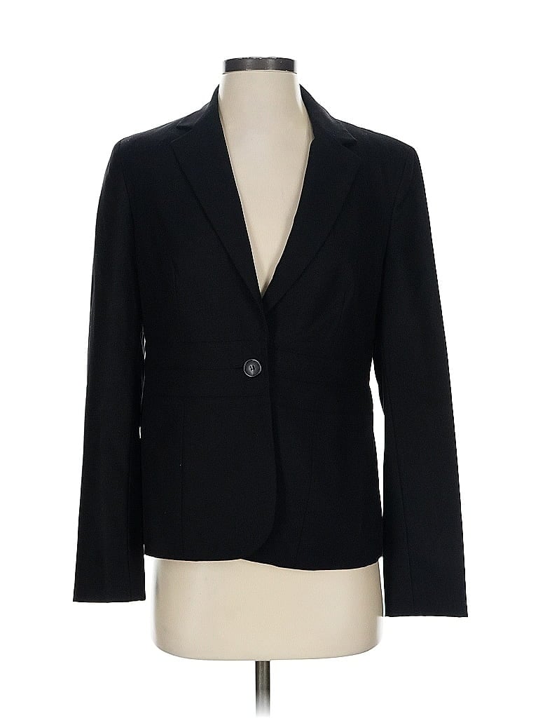 Pre-owned Jones New York Collection Blazer Jacket In Black