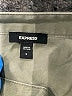 Express 100% Elastic Solid Green Long Sleeve Blouse Size S - photo 7