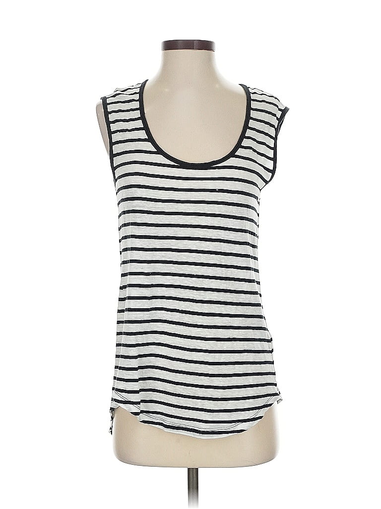 Pre-owned Banana Republic Sleeveless T-shirt In White