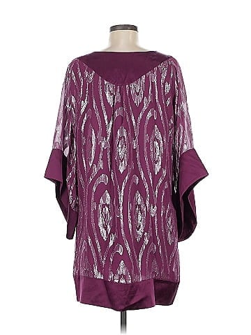 Halston Heritage 3/4 Sleeve Silk Top (view 2)