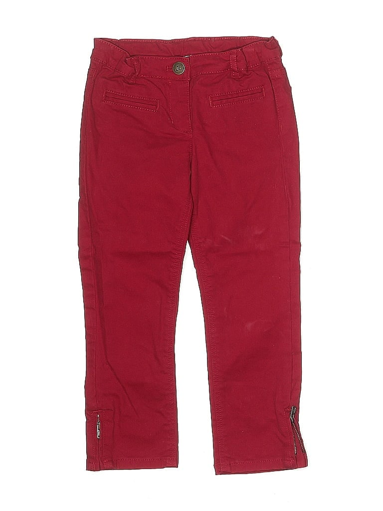 Pre-owned Jacadi Kids' Jeggings In Red
