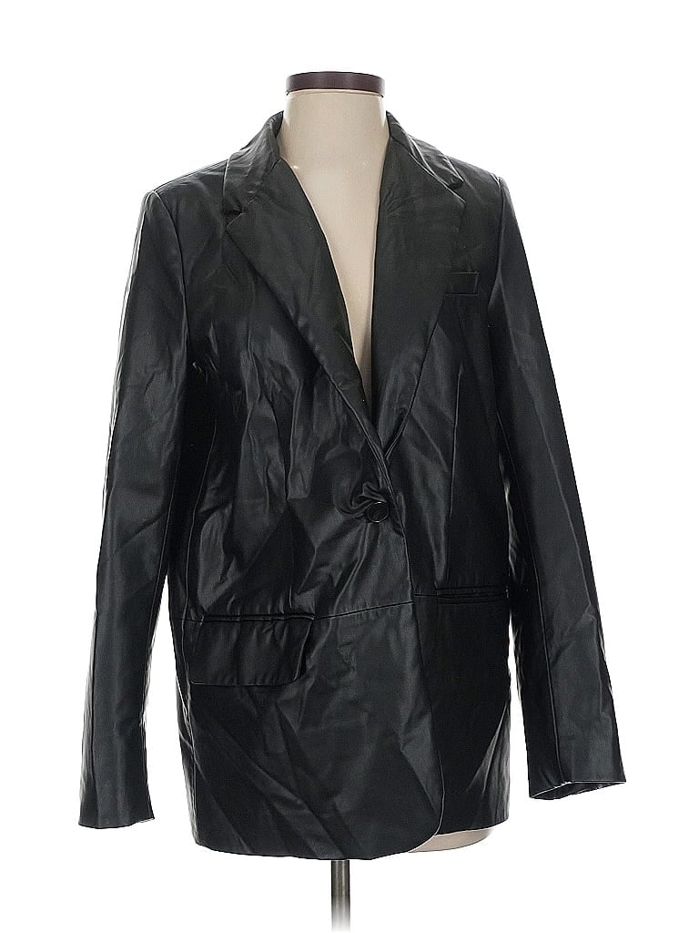 Click to view more detailed imagery on our partner's website Pre-owned Zara Blazer Jacket In Black