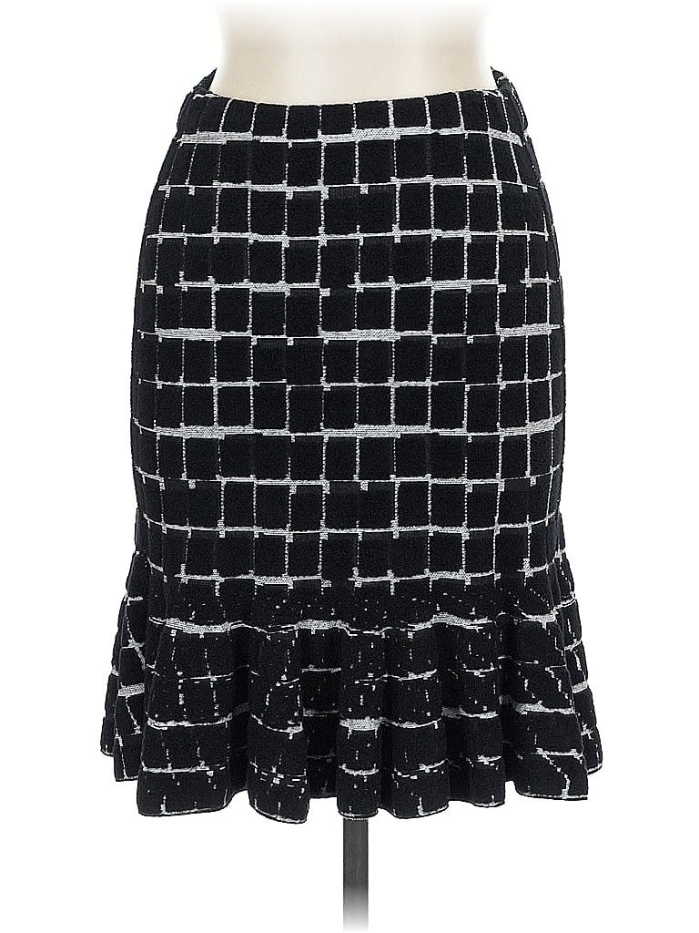 Pre-owned Kenzo Formal Skirt In Black