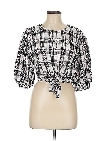 Eri + Ali 3/4 Sleeve Blouse (view 1)
