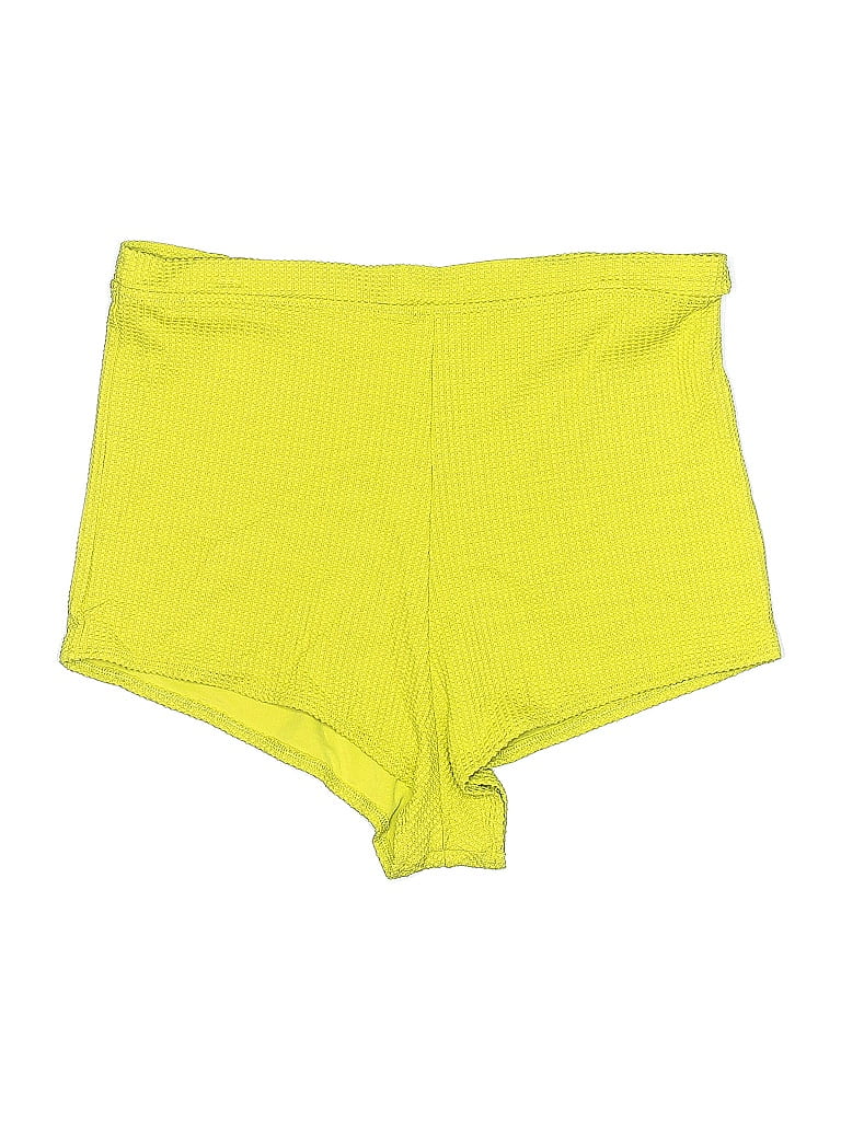 Pre-owned Aerie Swimsuit Bottoms In Yellow