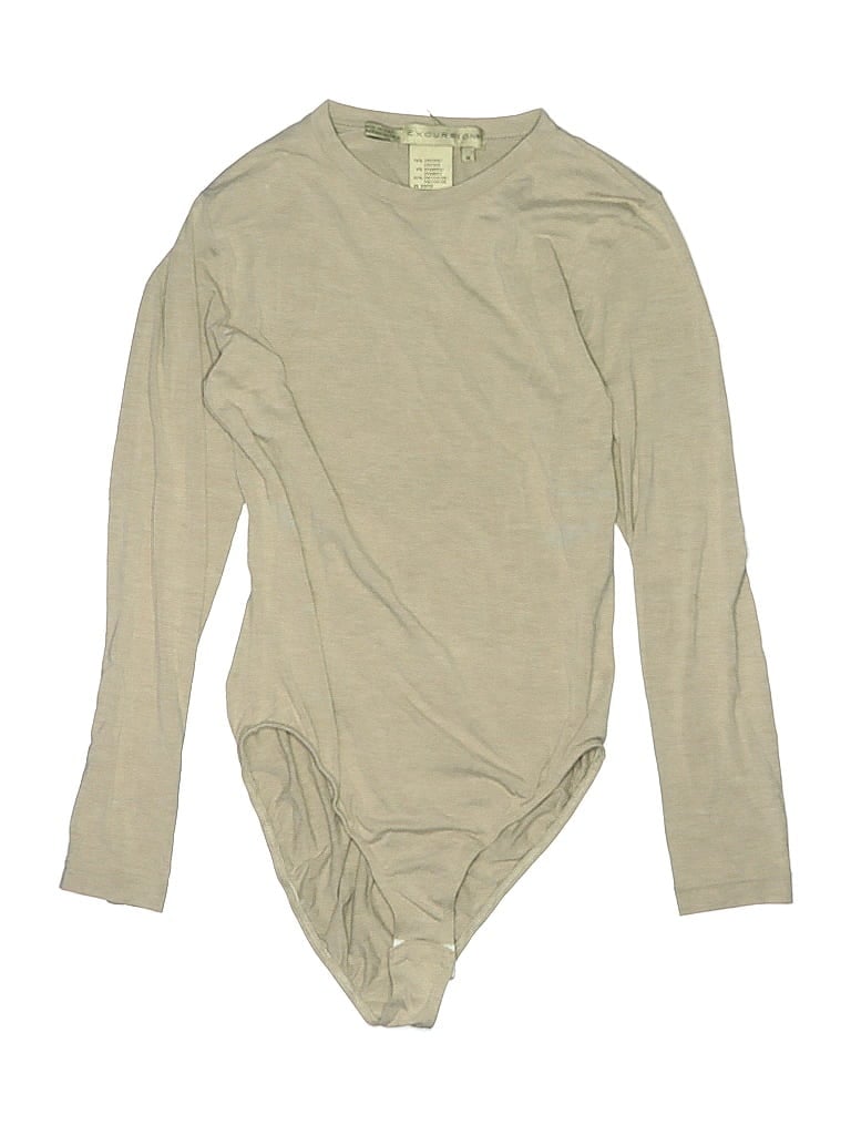 Pre-owned Assorted Brands Bodysuit In Brown