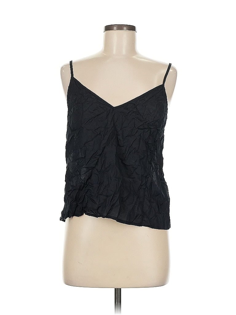 Pre-owned Velvet By Graham & Spencer Tank Top Black Strapless Neckline Tops