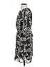 Olivia Matthews 100% Polyester Animal Print Gray Cocktail Dress Size 4 - photo 5