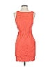Bebe Orange Cocktail Dress Size 4 - photo 1