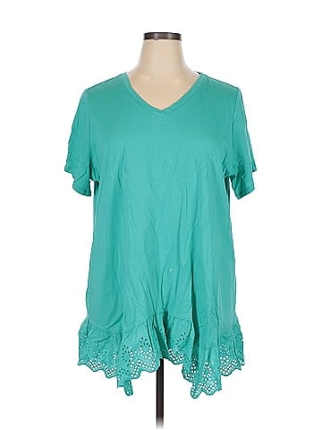 LOGO by Lori Goldstein Short Sleeve T-Shirt (view 1)