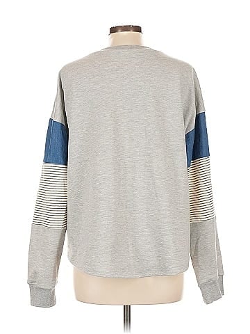 Hem & Thread Pullover Sweater (view 2)