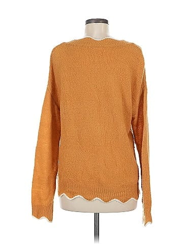 Hem & Thread Pullover Sweater (view 2)