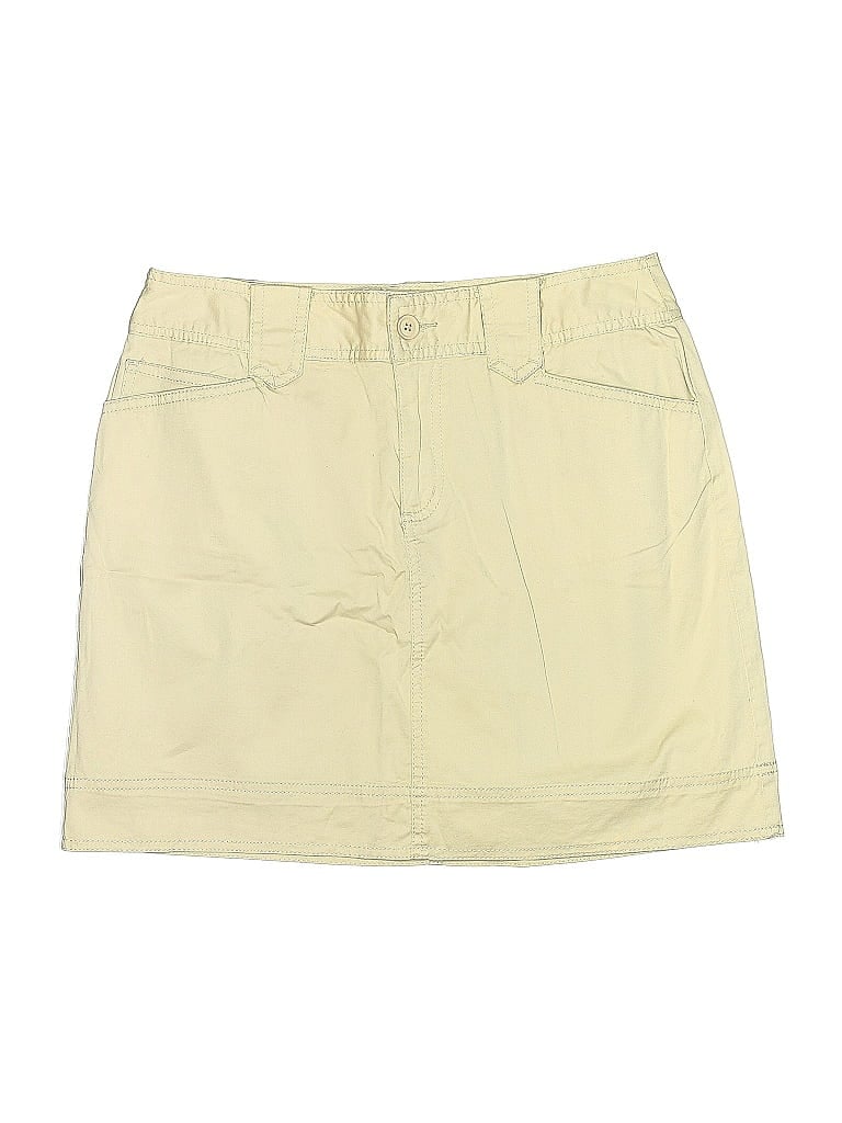 Pre-owned St. John's Bay Casual Skirt In Yellow