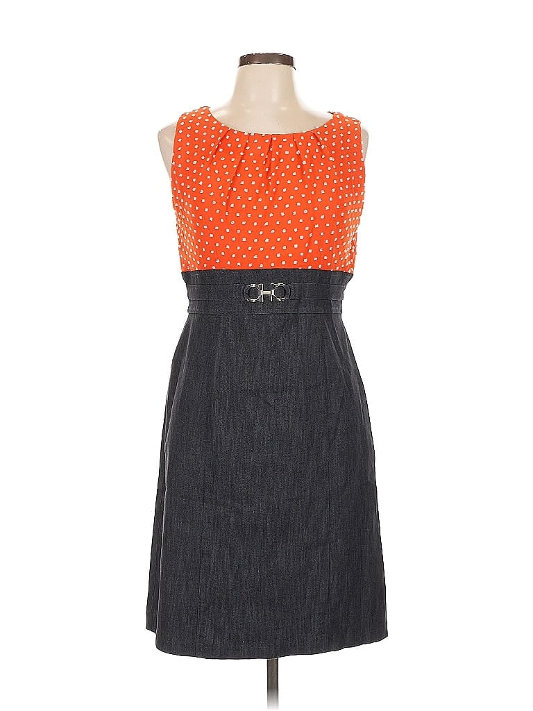 DRESSBARN Pre-owned Casual Dress In Gray