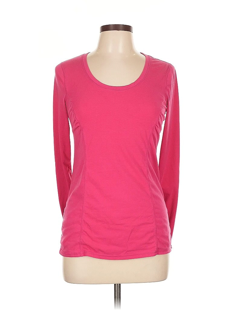 Click to view more detailed imagery on our partner's website Pre-owned Zella 3/4 Sleeve T-shirt In Pink