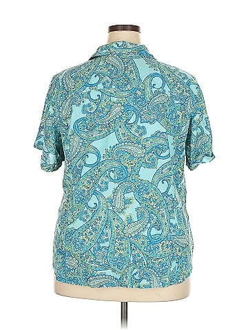 Jones New York Short Sleeve Blouse (view 2)