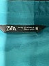 Zara 100% Polyester Teal Casual Dress Size XS - photo 6