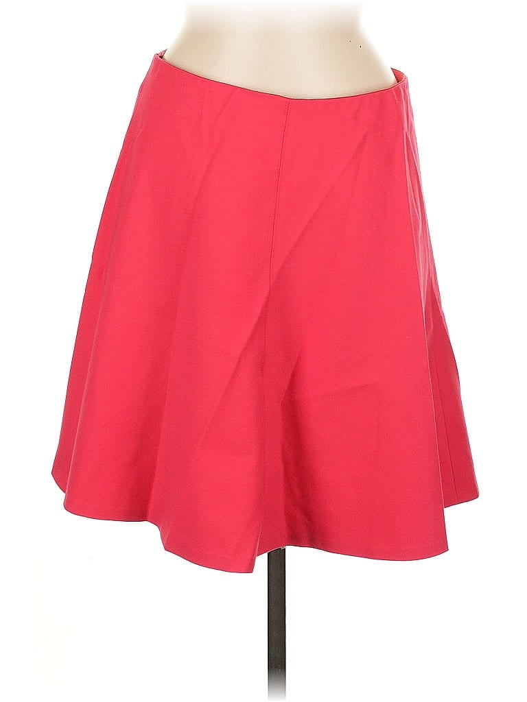 Pre-owned Ann Taylor Loft Formal Skirt In Red