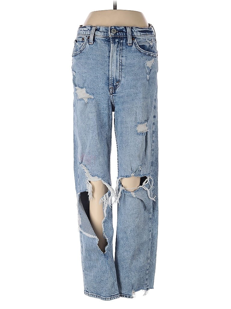 Pre-owned Abercrombie & Fitch Jeans In Blue